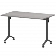 Стол мобильный складной МБ25-120.70 Лиственница/Антрацит 1200x700x750 Моби