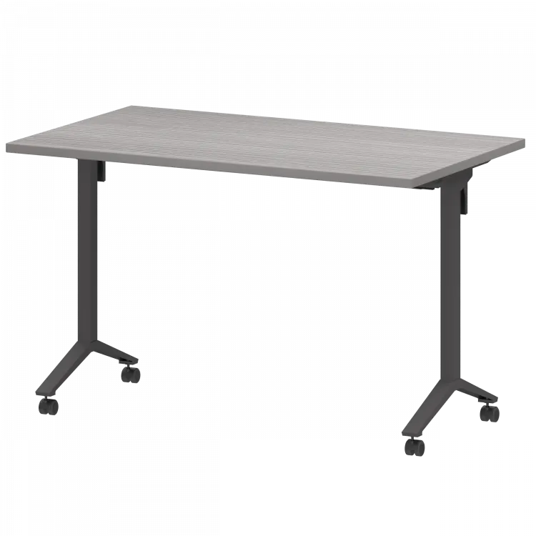 Стол мобильный складной МБ25-120.70 Лиственница/Антрацит 1200x700x750 Моби