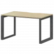 Стол на металлокаркасе НТМП.О-120 Баттл Рок/Антрацит 1200x730x750 Аргентум-МП