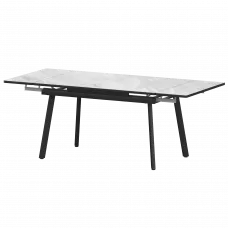 Стол раздвижной Гранд Гранд 1200+300+300 (Н-3778) Лавант/Черный муар 1200x800x750 Обеденные столы в пластике
