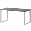 Стол на металлокаркасе АМ.О-003 Тайга/Белый 1400x730x760 Арго-М