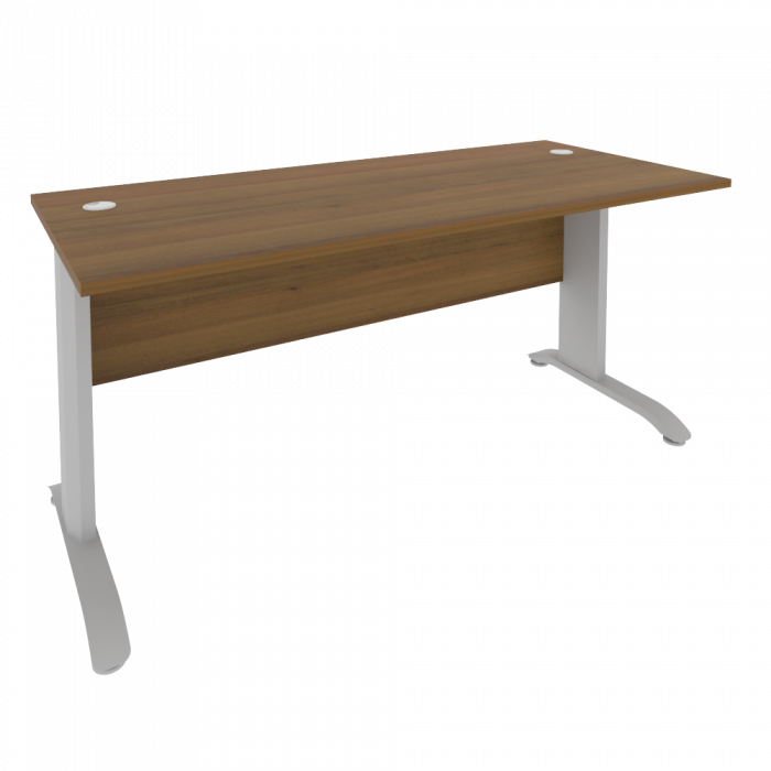 Рива Металл-Л Стол письменный ПЛ.СП-4 Орех Гварнери/Металл Серый 1600*720*750