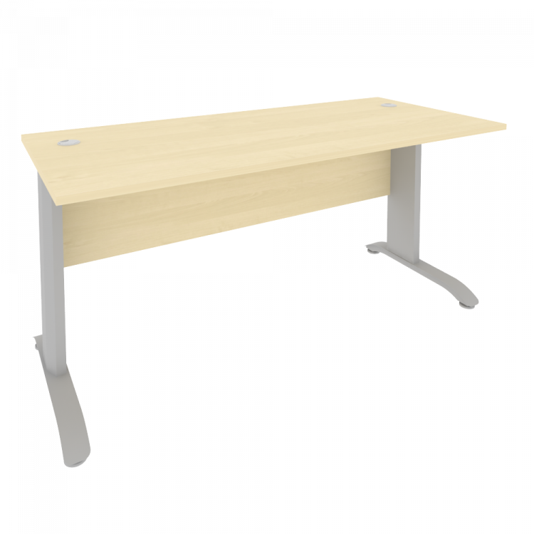 Riva Metal-L Стол письменный ПЛ.СП-4 Клен/Металл Серый 1600*720*750