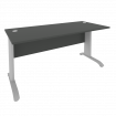Riva Metal-L Стол письменный ПЛ.СП-4 Антрацит/Металл Серый 1600*720*750