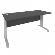 Riva Metal-L Стол письменный ПЛ.СП-4 Антрацит/Металл Серый 1600*720*750