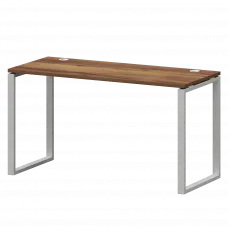 Стол на металлокаркасе СМС25-О-14К.60.Пр25 Таксония/Белый 1400x600x750 Смарт