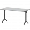 Стол мобильный складной МБ22-140.70 Серый/Антрацит 1400x700x750 Моби
