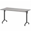 Стол мобильный складной МБ25-140.70 Лиственница/Антрацит 1400x700x750 Моби