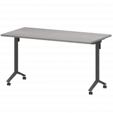 Стол мобильный складной МБ25-140.70 Лиственница/Антрацит 1400x700x750 Моби