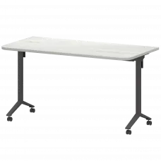 Стол мобильный складной радиусный МБ25-140.70Р Сосна винтер/Антрацит 1400x700x750 Моби