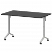 Стол мобильный складной МБ25-120.70 Графит/Белый 1200x700x750 Моби