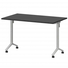 Стол мобильный складной МБ25-120.70 Графит/Белый 1200x700x750 Моби