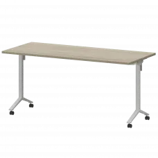 Стол мобильный складной МБ25-160.70 Кронберг/Белый 1600x700x750 Моби