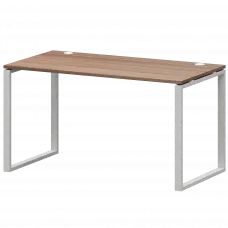 Стол на металлокаркасе АМ.О-004.60 Темный шимо/Белый 1600x600x760 Арго-М