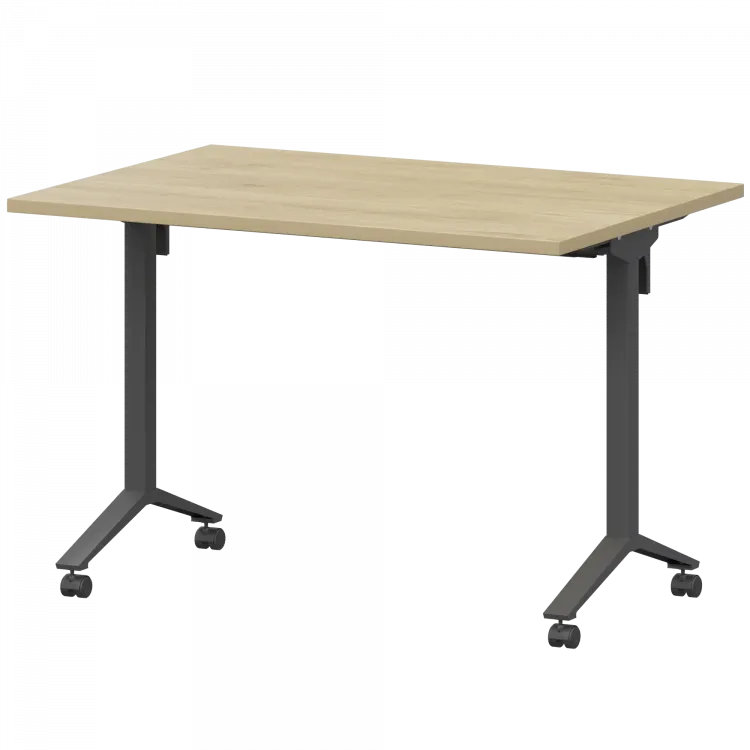 Стол мобильный складной МБ25-100.70 Баттл Рок/Антрацит 1000x700x750 Моби