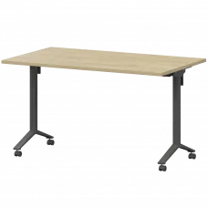 Стол мобильный складной МБ25-120.70 Баттл Рок/Антрацит 1200x700x750 Моби