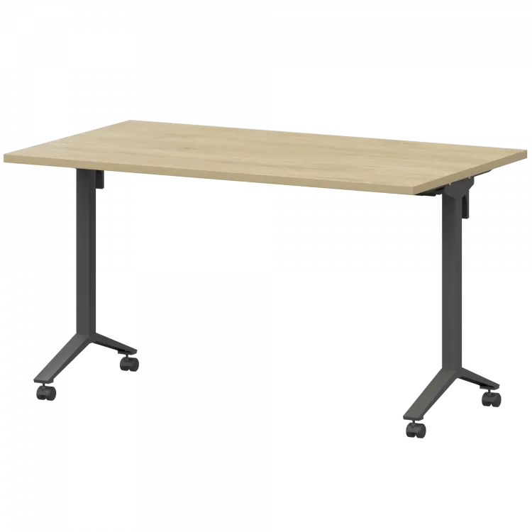 Стол мобильный складной МБ25-120.70 Баттл Рок/Антрацит 1200x700x750 Моби