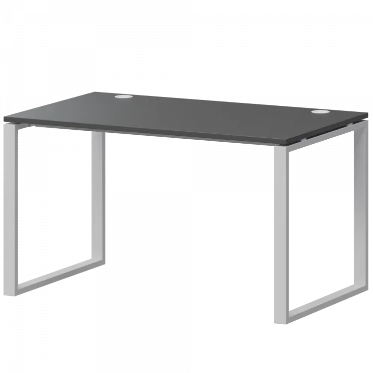 Стол на металлокаркасе АМ.О-002.60 Антрацит/Белый 1200x600x760 Арго-М