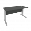 Riva Metal-L Стол письменный ПЛ.СП-3 Антрацит/Металл Серый 1400*720*750