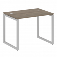 Metal System Quattro Стол письменный на О-образном м/к 40БО.СП-1 Вяз Благородный/Металл Серый 1000*7