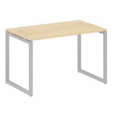 Metal System Quattro Стол письменный на О-образном м/к 40БО.СП-2 Акация Лорка/Металл Серый 1200*720*