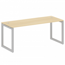 Metal System Quattro Стол письменный на О-образном м/к 50БО.СП-5 Акация Лорка/Металл Серый 1800*720*