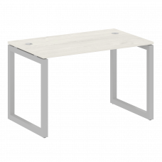 Metal System Quattro Стол письменный на О-образном м/к 50БО.СП-2 Дуб Наварра/Металл Серый 1200*720*7