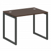 Metal System Quattro Стол письменный на О-образном м/к 40БО.СП-1 Венге Цаво/Металл Антрацит 1000*720