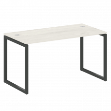 Metal System Quattro Стол письменный на О-образном м/к 40БО.СП-3 Дуб Наварра/Металл Антрацит 1400*72