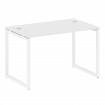 Metal System Quattro Стол письменный на О-образном м/к 40БО.СП-2 Белый/Металл Белый 1200*720*750