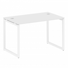 Metal System Quattro Стол письменный на О-образном м/к 40БО.СП-2 Белый/Металл Белый 1200*720*750