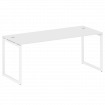 Metal System Quattro Стол письменный на О-образном м/к 40БО.СП-5 Белый/Металл Белый 1800*720*750