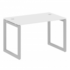 Metal System Quattro Стол письменный на О-образном м/к 50БО.СП-2 Белый/Металл Серый 1200*720*750