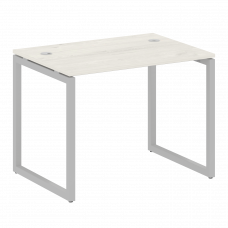 Metal System Quattro Стол письменный на О-образном м/к 40БО.СП-1 Дуб Наварра/Металл Серый 1000*720*7