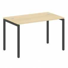 Metal System Quattro Стол письменный на П-образном м/к 40БП.СП-2 Акация Лорка/Металл Антрацит 1200*7