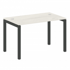 Metal System Quattro Стол письменный на П-образном м/к 50БП.СП-2 Дуб Наварра/Металл Антрацит 1200*72