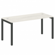 Metal System Quattro Стол письменный на П-образном м/к 50БП.СП-4 Дуб Наварра/Металл Антрацит 1600*72