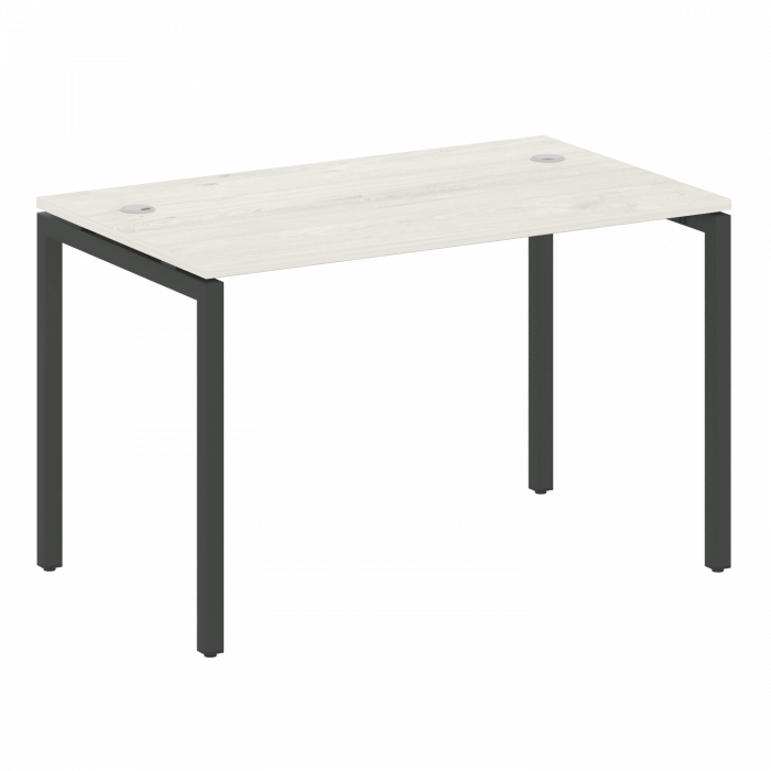 Metal System Quattro Стол письменный на П-образном м/к 40БП.СП-2 Дуб Наварра/Металл Антрацит 1200*72