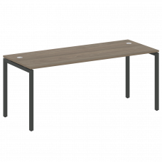 Metal System Quattro Стол письменный на П-образном м/к 40БП.СП-5 Вяз Благородный/Металл Антрацит 180