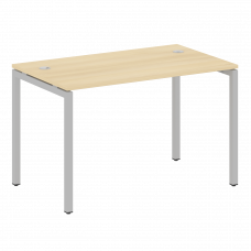 Metal System Quattro Стол письменный на П-образном м/к 40БП.СП-2 Акация Лорка/Металл Серый 1200*720*