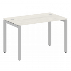 Metal System Quattro Стол письменный на П-образном м/к 50БП.СП-2 Дуб Наварра/Металл Серый 1200*720*7