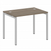 Metal System Quattro Стол письменный на П-образном м/к 40БП.СП-1 Вяз Благородный/Металл Серый 1000*7