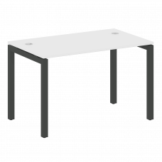 Metal System Quattro Стол письменный на П-образном м/к 50БП.СП-2 Белый/Металл Антрацит 1200*720*750