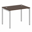 Metal System Quattro Стол письменный на П-образном м/к 40БП.СП-1 Венге Цаво/Металл Серый 1000*720*75