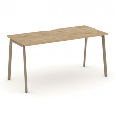 Estetica Стол письменный ES.SP-4-VP Тиквуд Светлый/Металл Латте 1580*730*750