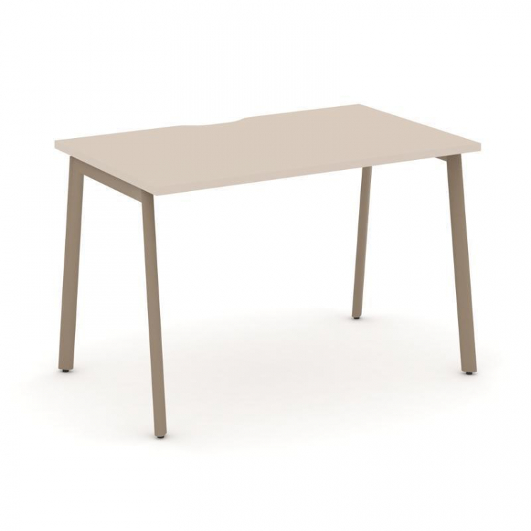 Estetica Стол письменный ES.SP-2-VP Капучино/Металл Латте 1180*730*750