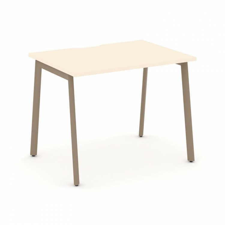 Estetica Стол письменный ES.SP-1-VP Сатин/Металл Латте 980*730*750