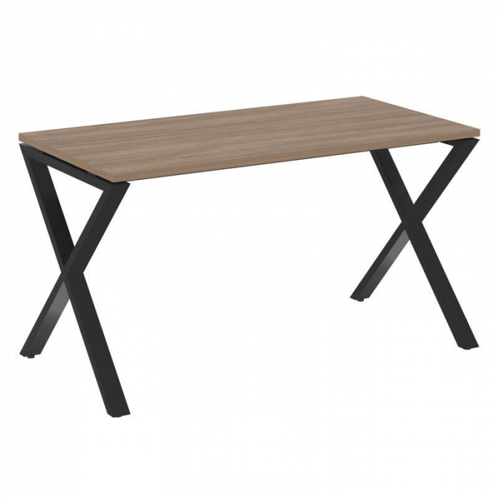 Лофт Стол рабочий VR.L-SRX-3.7 Дуб Аризона/Металл Черный 1380*720*750