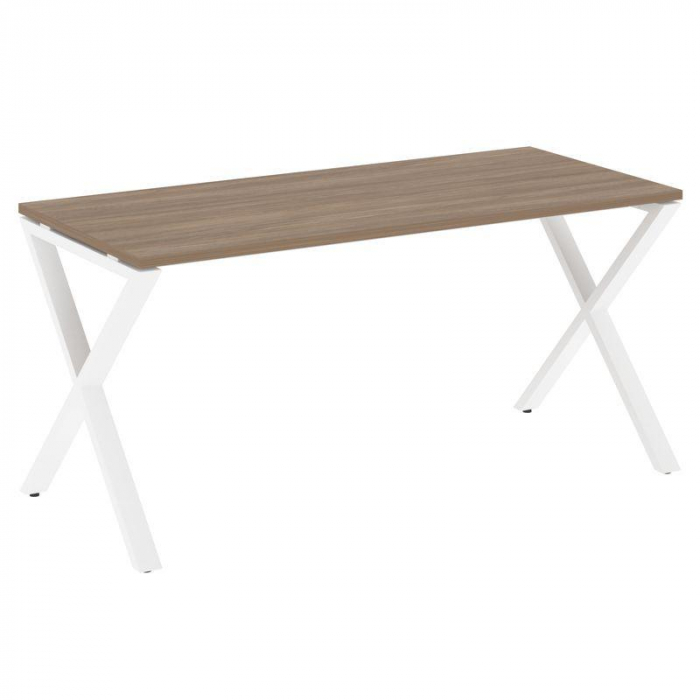 Лофт Стол рабочий VR.L-SRX-4.7 Дуб Аризона/Металл Белый 1580*720*750