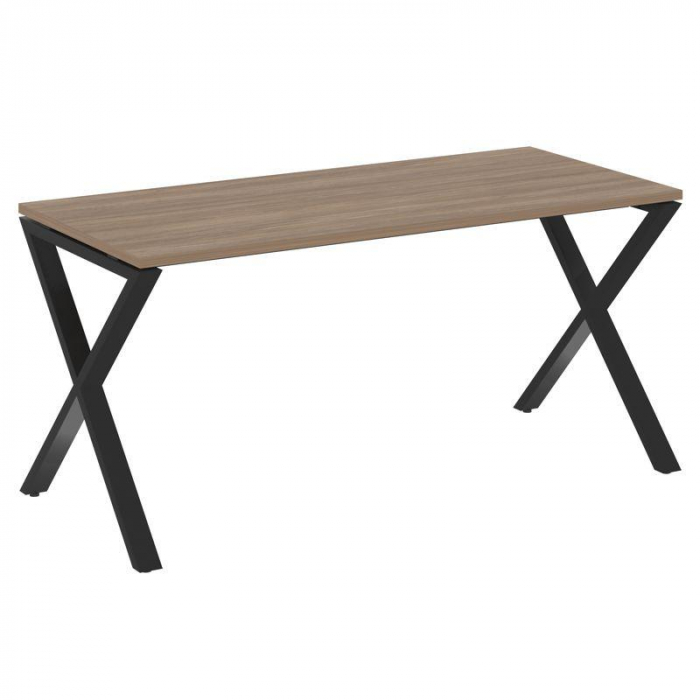 Loft Стол рабочий VR.L-SRX-4.7 Дуб Аризона/Металл Черный 1580*720*750